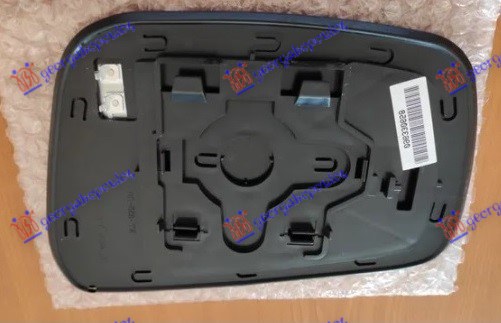 DOOR MIRROR GLASS HEATED (SQUARE BASE) (CONVEX GLASS)