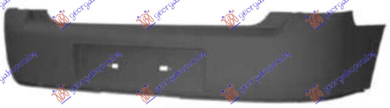 REAR BUMPER PRIMED