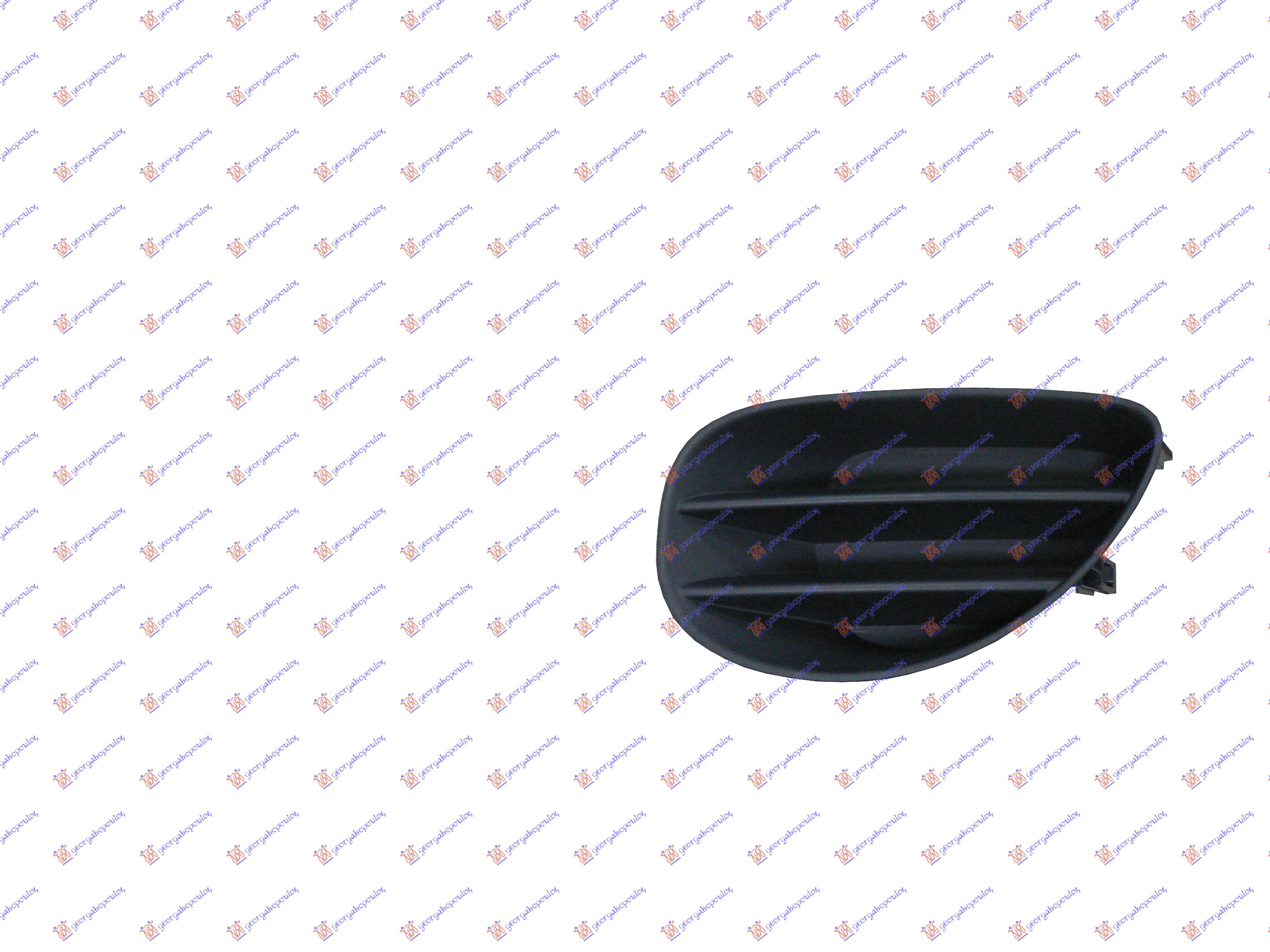 FRONT BUMPER GRILLE (W/O FOG LAMP HOLE) -2009