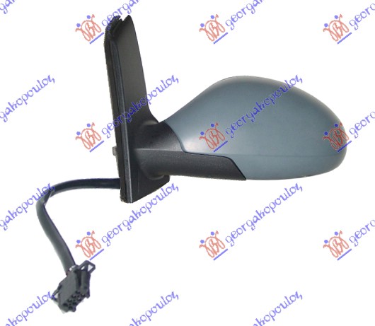 DOOR MIRROR ELECTRICAL HEATED PRIMED (A QUALITY) (ASPHERICAL GLASS)