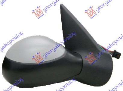 DOOR MIRROR ELECTRICAL HEATED PRIMED 2003- (CABRIO) (A QUALITY) (CONVEX GLASS)