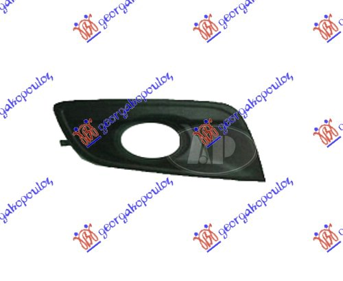 FRONT BUMPER GRILLE 4D (W/ FOG LAMP HOLE) 2006-