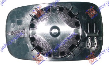 DOOR MIRROR GLASS HEATED (ASPHERICAL GLASS)