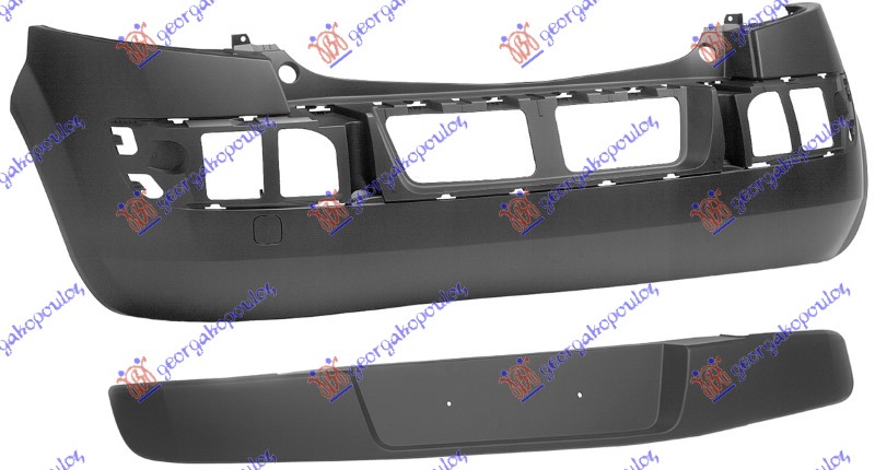 REAR BUMPER 3/5D (W/MOULDING COMPLETE)