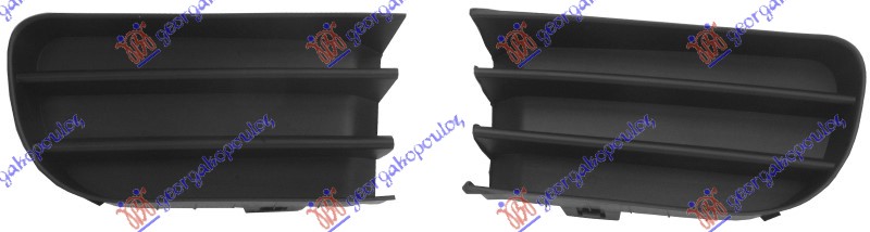 FRONT BUMPER GRILLES (W/O FOG LAMP HOLE) (SET)