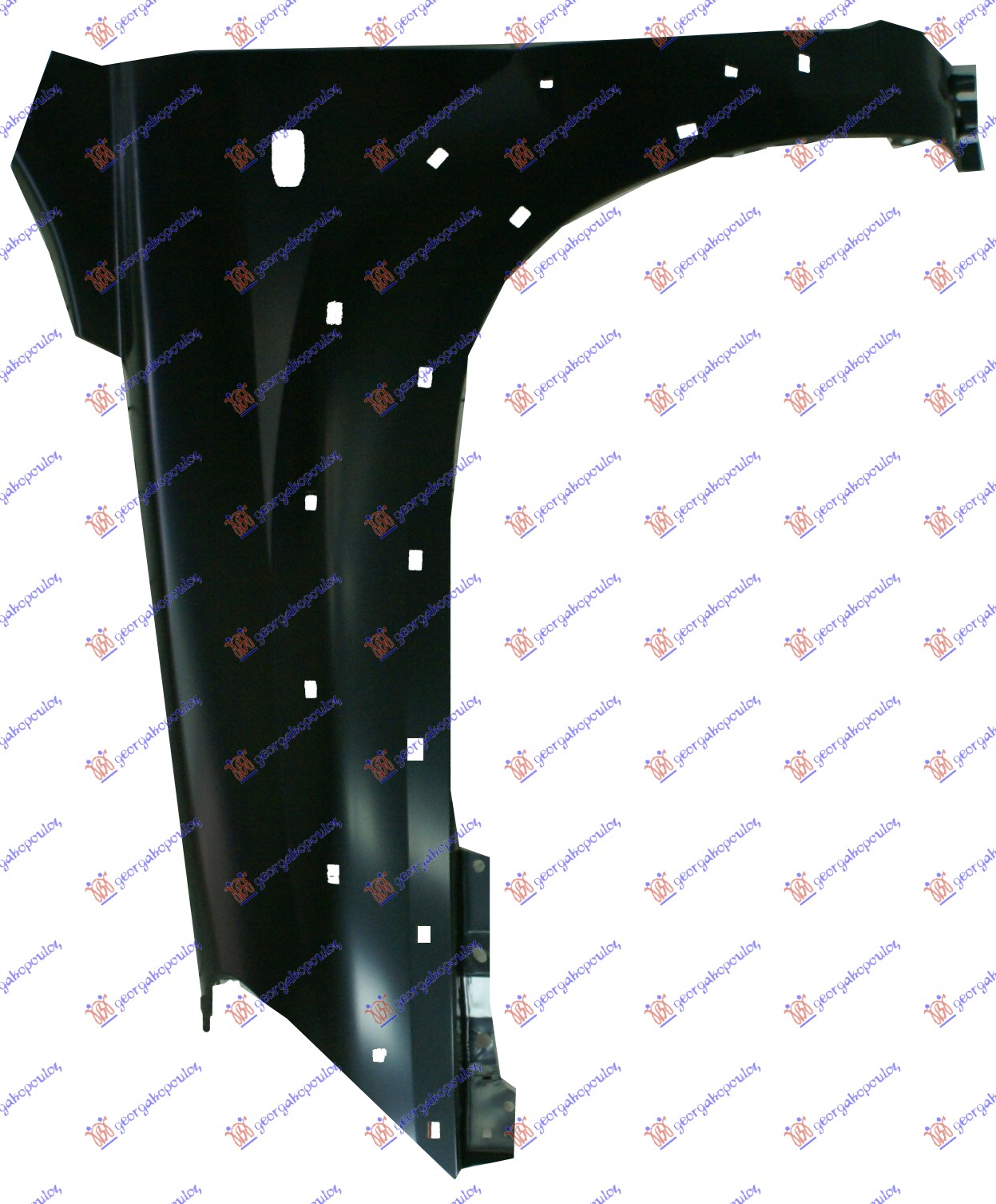 FRONT FENDER (WITH FLARE HOLES)