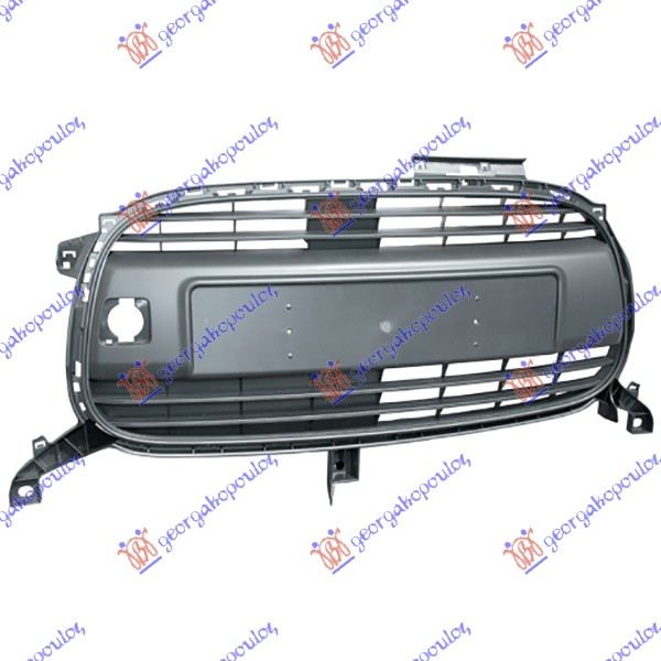 FRONT BUMPER GRILLE W/LICENCE PLATE 2009-