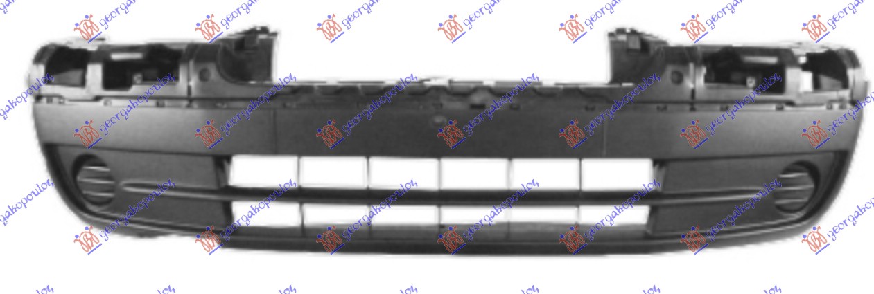 FRONT BUMPER (W/CUTTING MARKS FOR FOG LAMP HOLES)