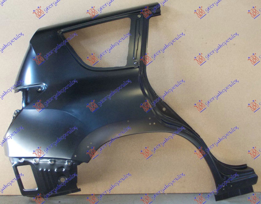 REAR FENDER (W/PLASTIC FLARE HOLES) (LONG)