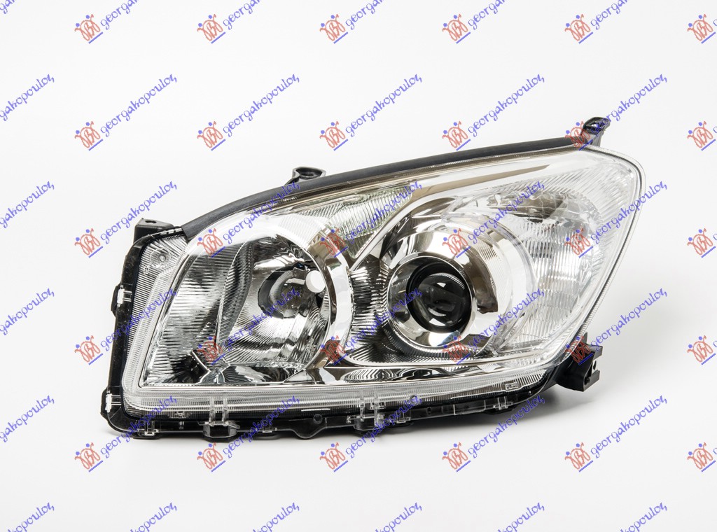 HEAD LAMP ELECTRICAL CHROME 2008- (DEPO)
