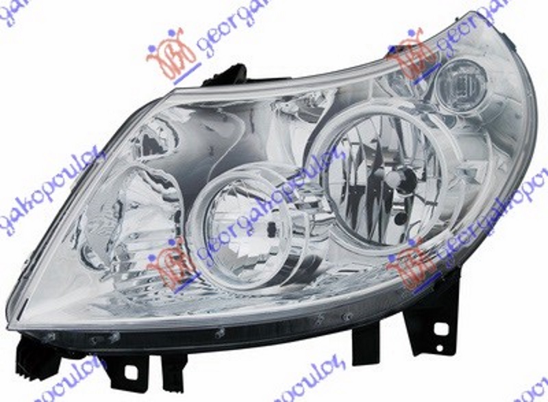 HEAD LAMP ELECTRICAL (H7/H1/PY21W/W5W) -2011 (TYC)