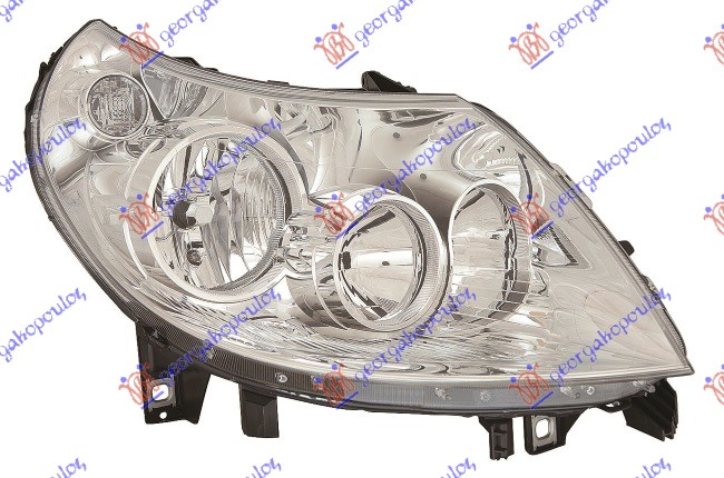 HEAD LAMP ELECTRICAL (H7/H1/PY21W/W5W) 2011- (DEPO)