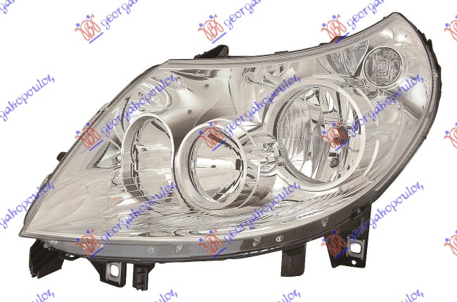 HEAD LAMP ELECTRICAL (H7/H1/PY21W/W5W) 2011- (MARELLI)
