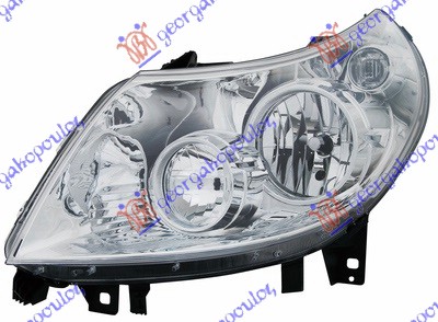 HEAD LAMP ELECTRICAL (H7/H1/PY21W/W5W) -2011 (TURKEY)