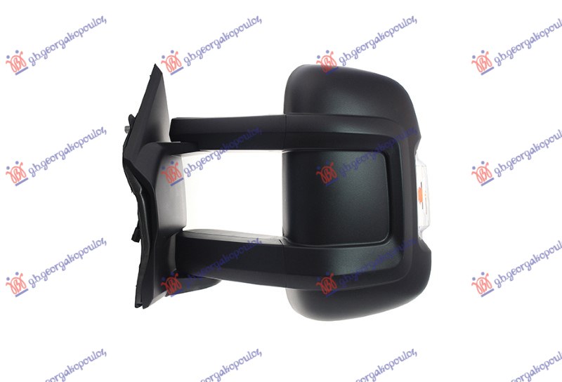 DOOR MIRROR ELECTRICAL HEATED (LONG ARM) (W/SIDE LAMP & SENSOR) (W/POSITION LIGHT 16W) (8+2P) (A QUALITY) (CONVEX GLASS)