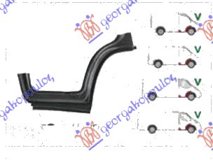 DOOR SILL (W/FRONT ARCH & PILLAR)