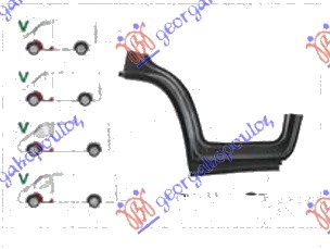 DOOR SILL (W/FRONT ARCH & PILLAR)