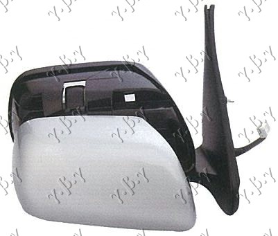 DOOR MIRROR ELECTRICAL HEATED PRIMED -2009 (CONVEX GLASS) (A QUALITY)