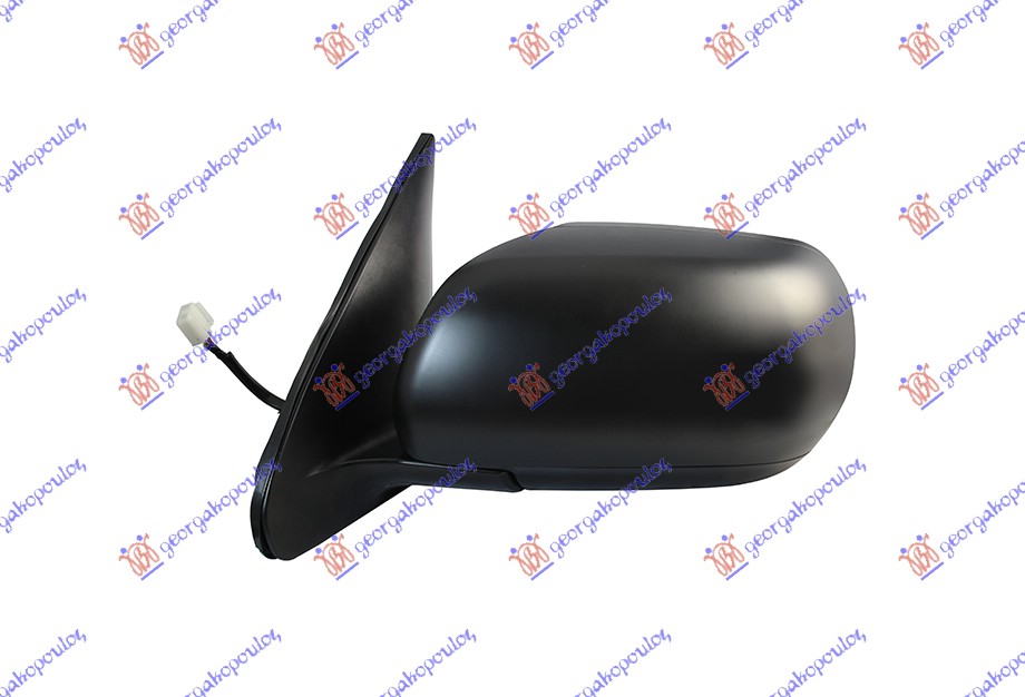 DOOR MIRROR ELECTRICAL HEATED FOLDABLE PRIMED -2009 (A QUALITY) (CONVEX GLASS)