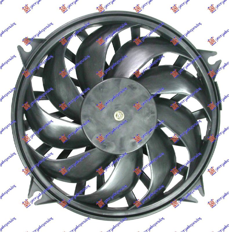COOLING FAN (MOTOR+FAN) PETROL-DIESEL