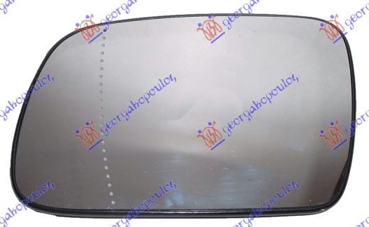 DOOR MIRROR GLASS HEATED (ASPHERICAL GLASS)