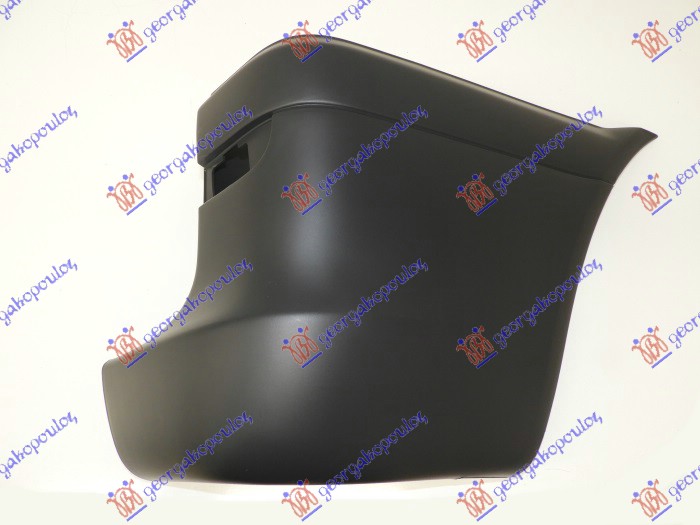 REAR BUMPER END DARK GRAY (SHORT)