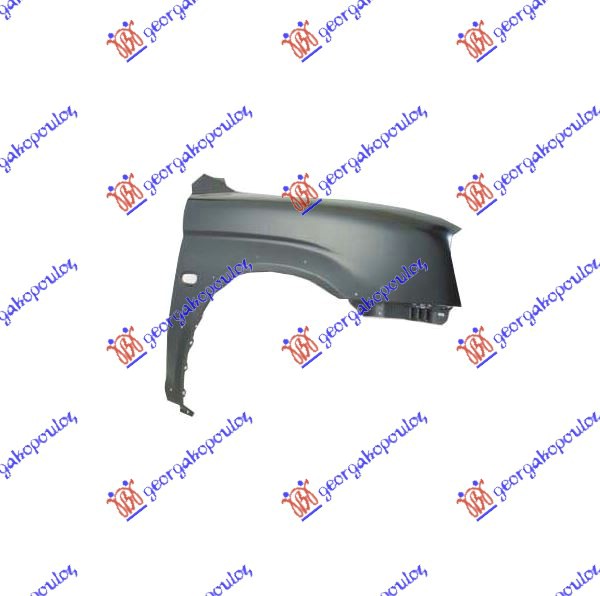 FRONT FENDER 4WD (WITH FLARE HOLES)