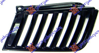 GRILLE SIDE PIECE BLACK DOUBLE CAB 4D