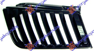GRILLE SIDE PIECE BLACK DOUBLE CAB 4D