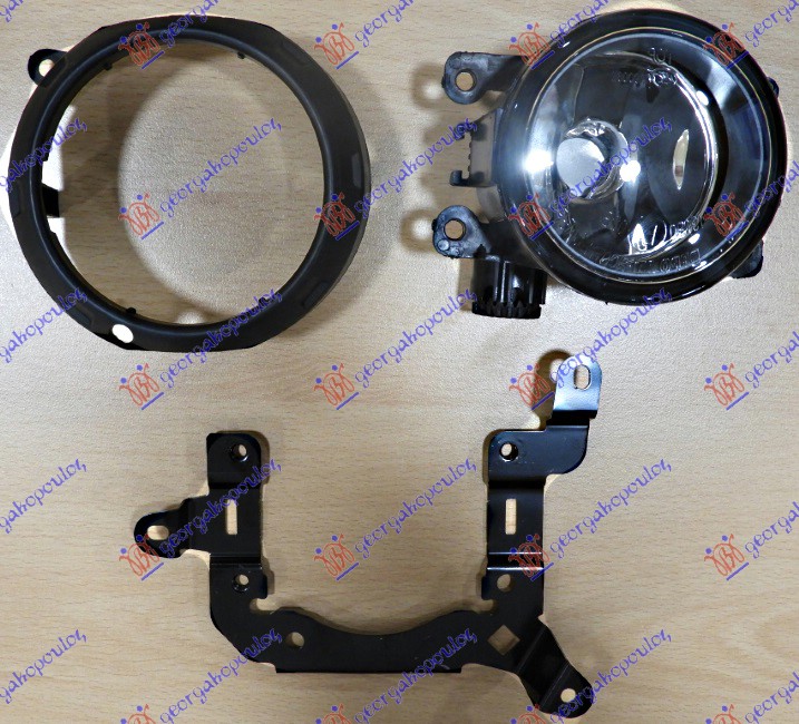 FOG LAMP (W/BASE & FRAME) (SINGLE CAB) 2009- (DEPO)