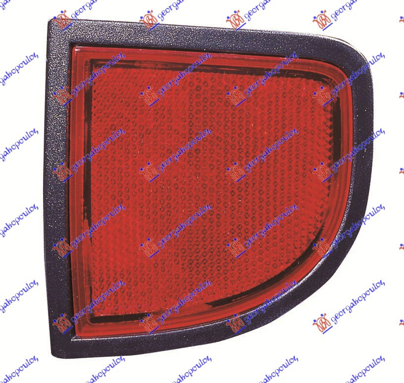 REAR BODY REFLECTOR