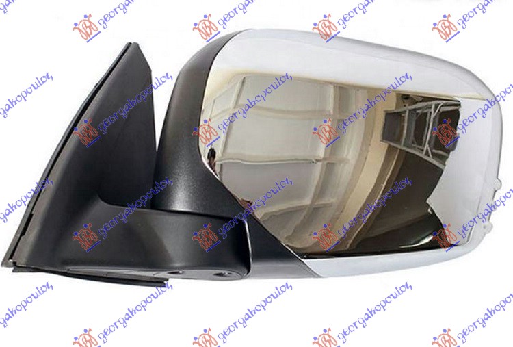 DOOR MIRROR MANUAL CHROME (CONVEX GLASS)