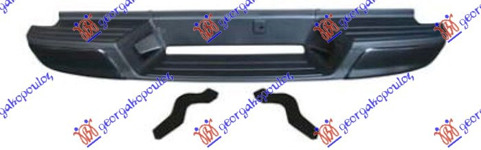 REAR BUMPER BLACK