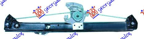 REAR WINDOW REGULATOR ELECTRICAL (W/O MOTOR)