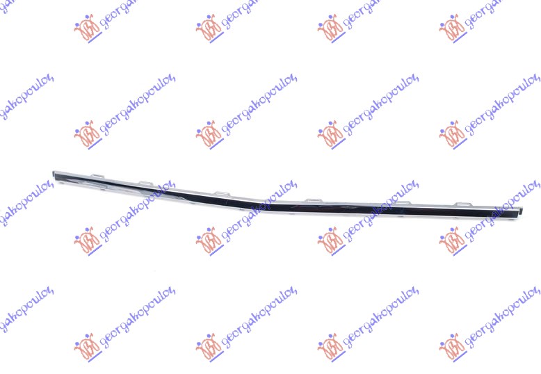 FRONT BUMPER CHROME MOULDING 2005-