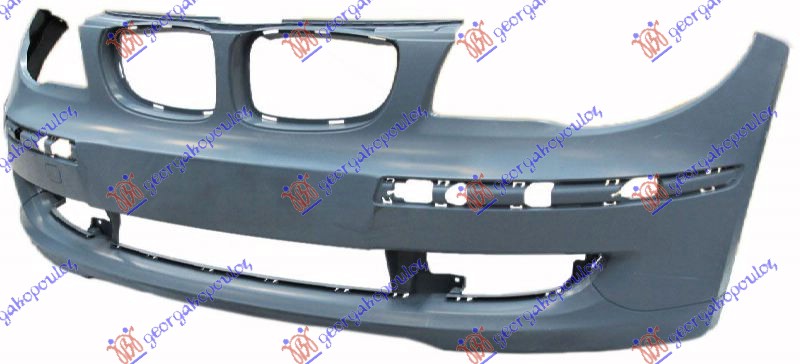 FRONT BUMPER 2007- (SQUARE FOG LAMPS)