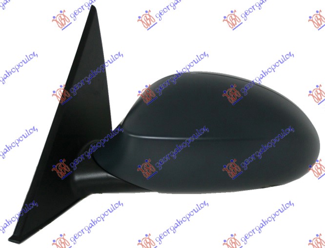 DOOR MIRROR ELECTRICAL HEATED 5D PRIMED -2009 (ASPHERICAL GLASS)