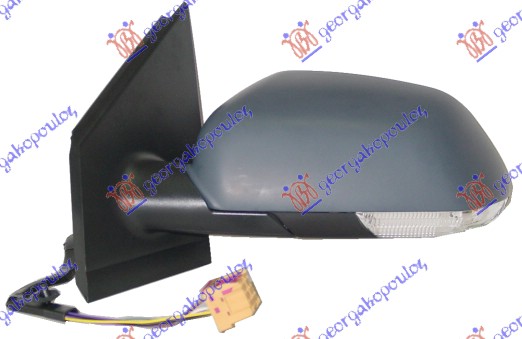 DOOR MIRROR CABLE PRIMED (W/SIDE LAMP) (A QUALITY) (ASPHERICAL GLASS)