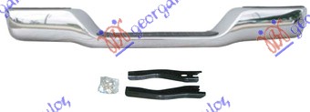 REAR BUMPER CHROME (SINGLE CAB)