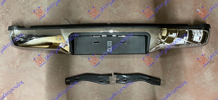 REAR BUMPER CHROME (DOUBLE-EXTRA CAB)