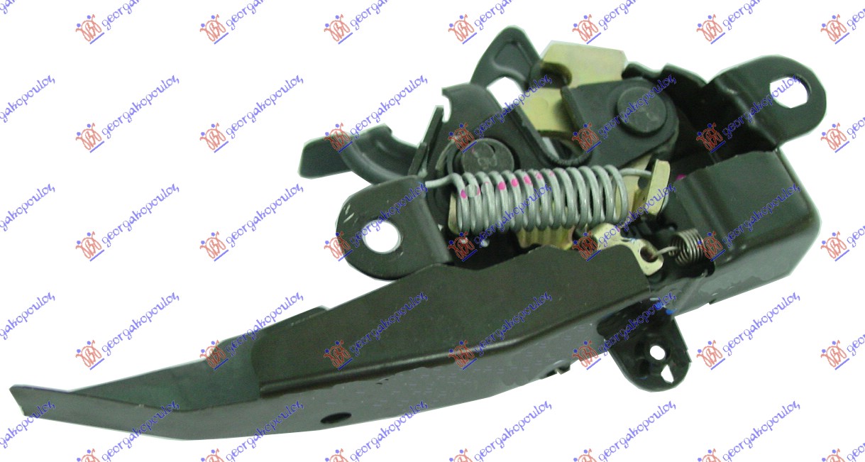 LOCK FRONT PANEL (W/ALARM SYSTEM)