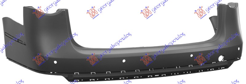 REAR BUMPER PRIMED S.W. (W/4 PDC)