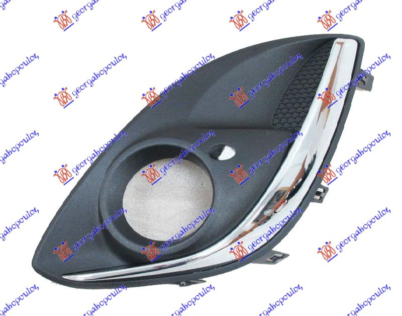 FRONT BUMPER GRILLE (W/ FOG LAMP HOLE) 2011-
