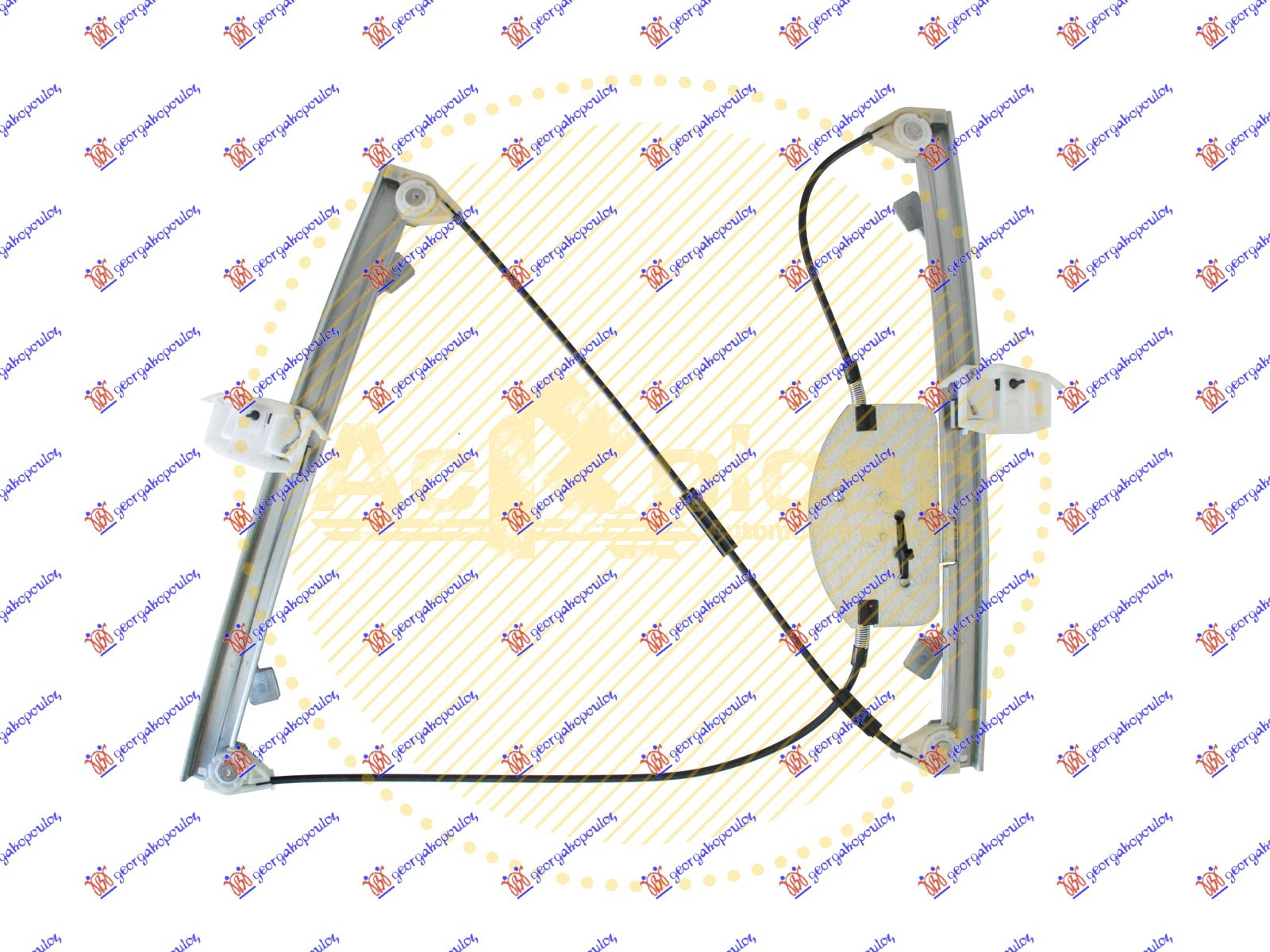FRONT WINDOW REGULATOR ELECTRICAL 3D (W/O MOTOR) (A QUALITY)