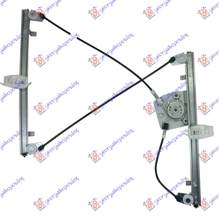 FRONT WINDOW REGULATOR ELECTRICAL 3D (W/O MOTOR)