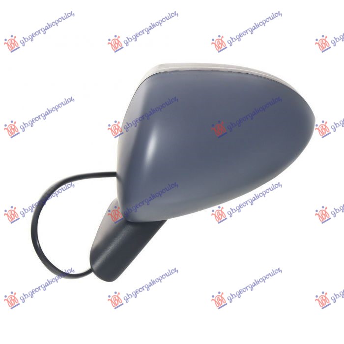 DOOR MIRROR ELECTRICAL HEATED PRIMED (ASPHERICAL GLASS)