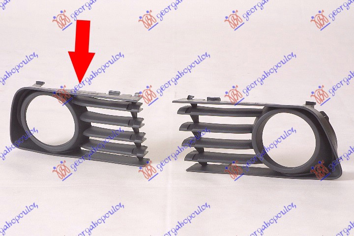 FRONT BUMPER GRILLE (W/ FOG LAMP HOLE)