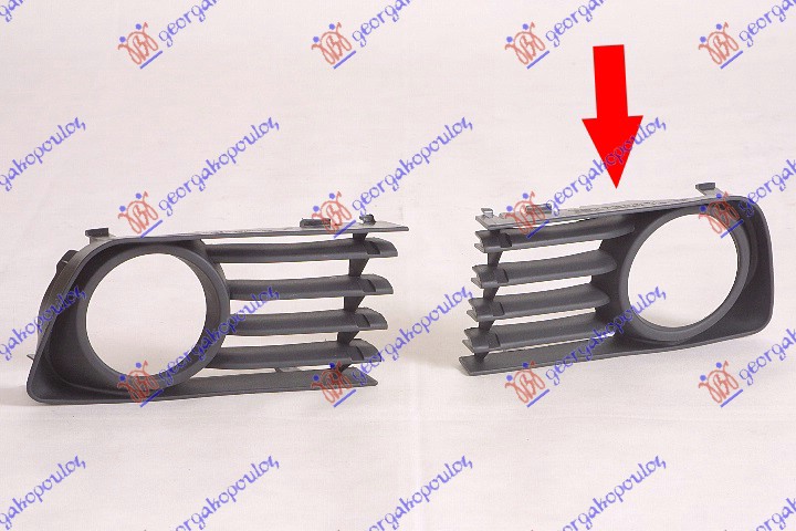 FRONT BUMPER GRILLE (W/ FOG LAMP HOLE)
