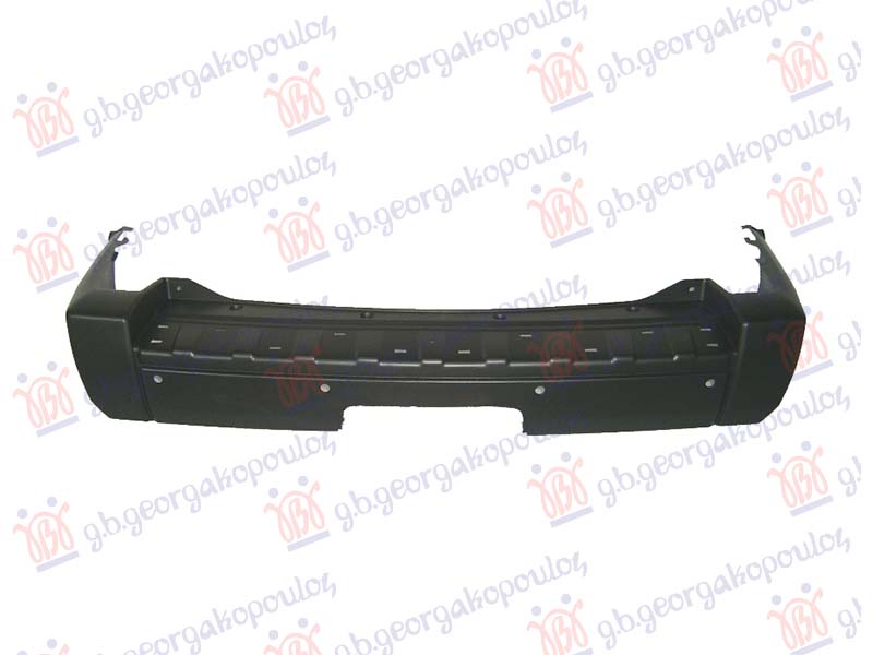 REAR BUMPER PRIMED (WITH TRAILER HITCH)
