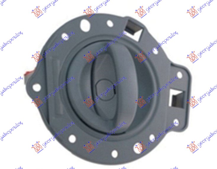 DOOR HANDLE REAR INNER